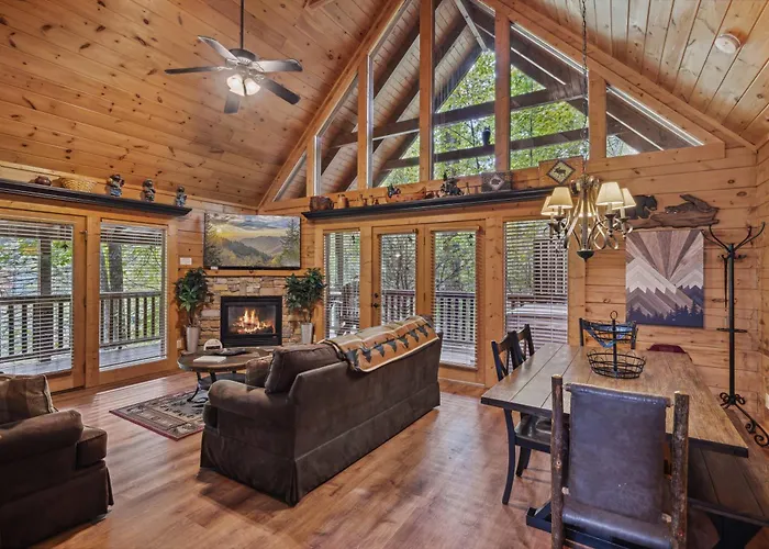 The Adventure Lodge Located In Black Bear Falls Resort With 3 King Suites!