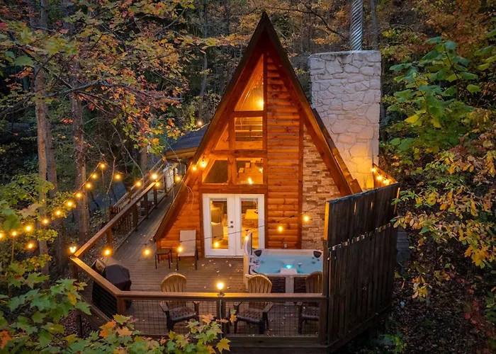 3 Miles To Gsmnp & Dtwn Good Views Hottub A-Frame