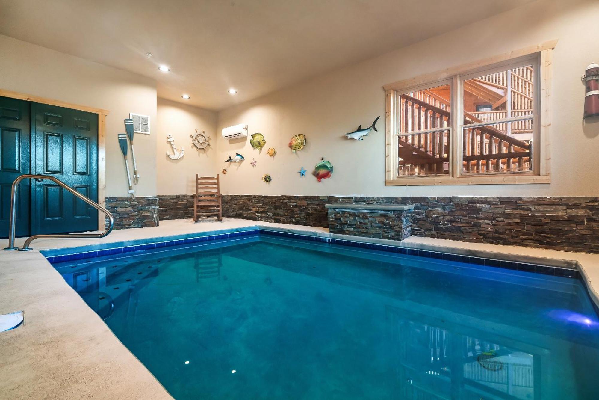 Chalet Full Equipped Cabin With A Pool And Game Room Smokies Views *