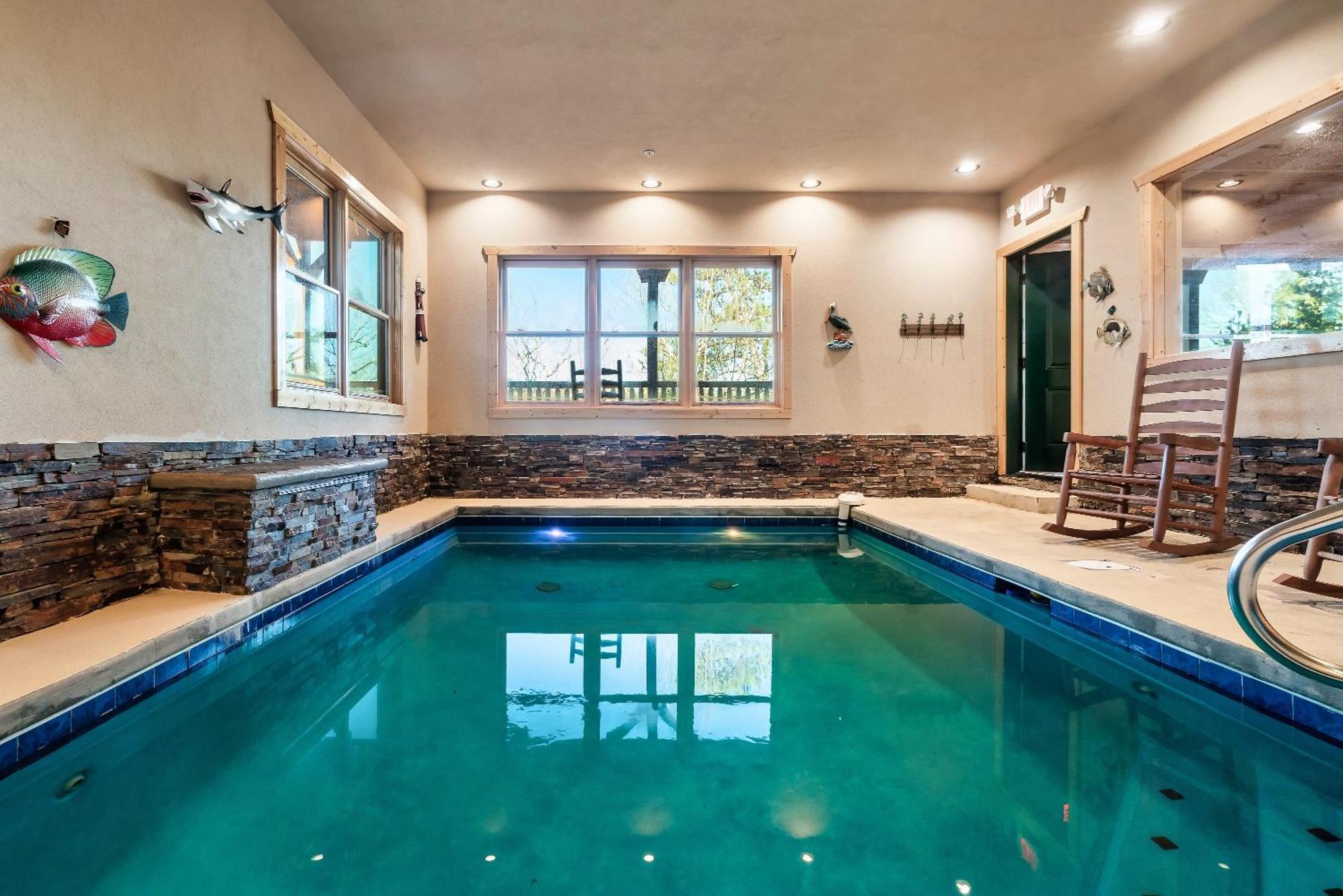 Full Equipped Cabin With A Pool And Game Room Smokies Views *
