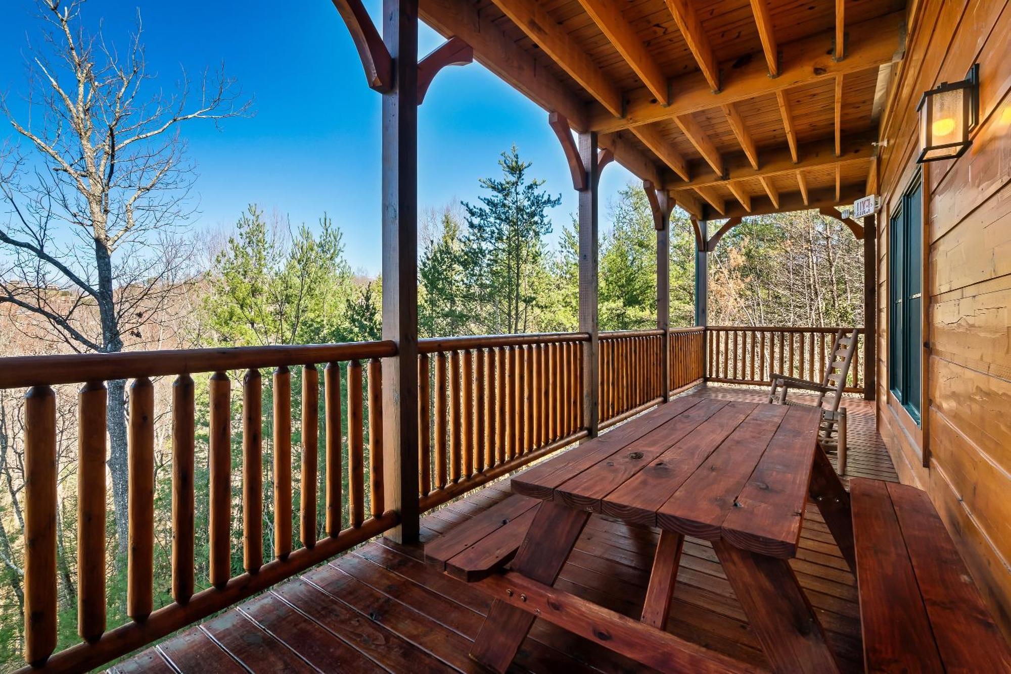 Full Equipped Cabin With A Pool And Game Room Smokies Views Chalet Gatlinburg