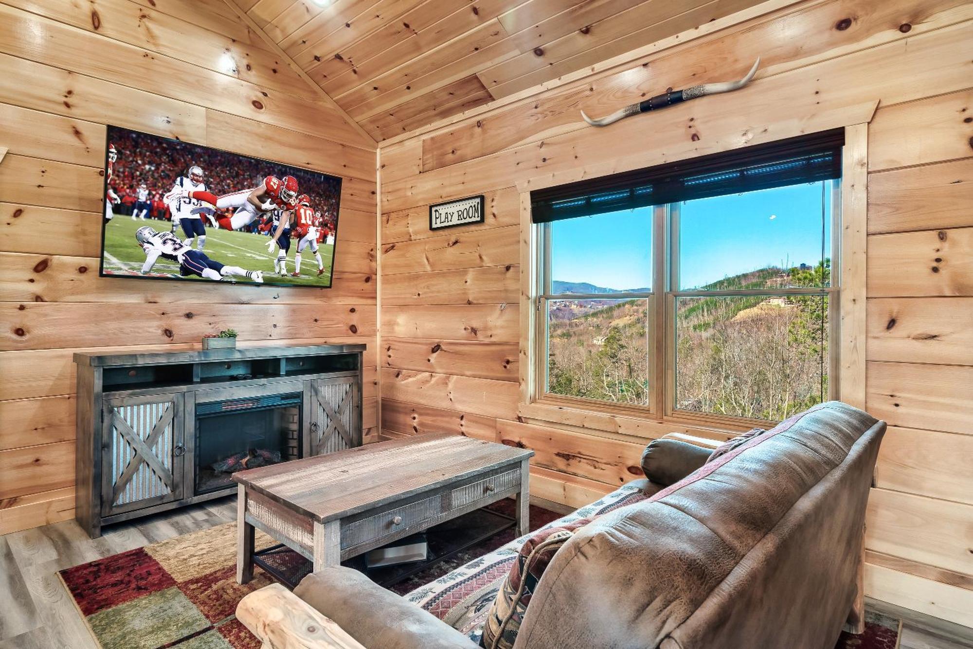 Full Equipped Cabin With A Pool And Game Room Smokies Views