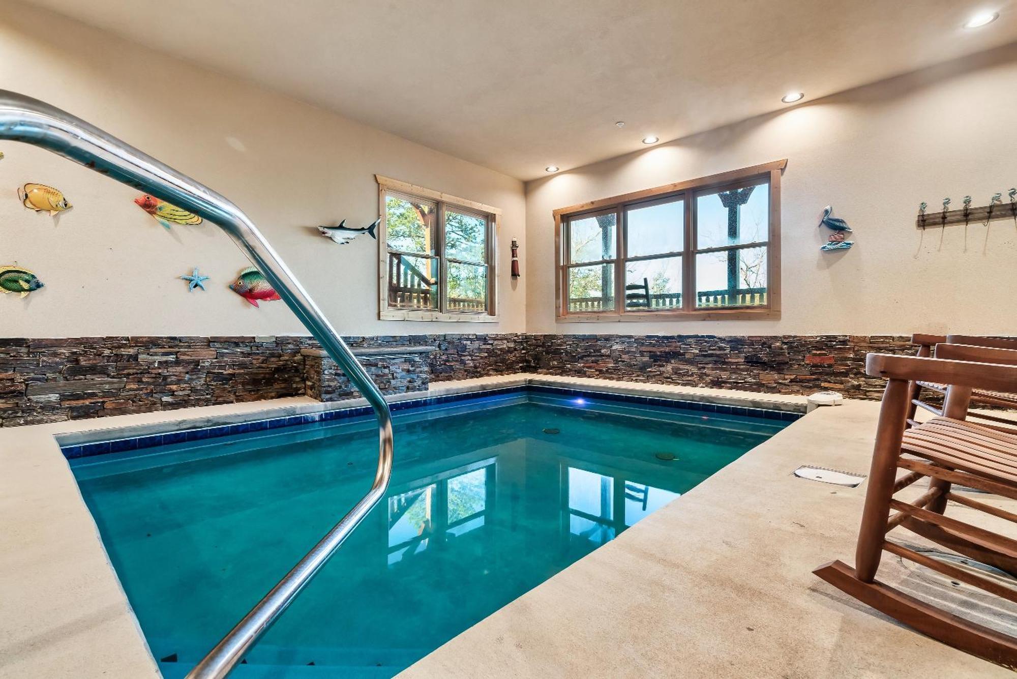 Full Equipped Cabin With A Pool And Game Room Smokies Views