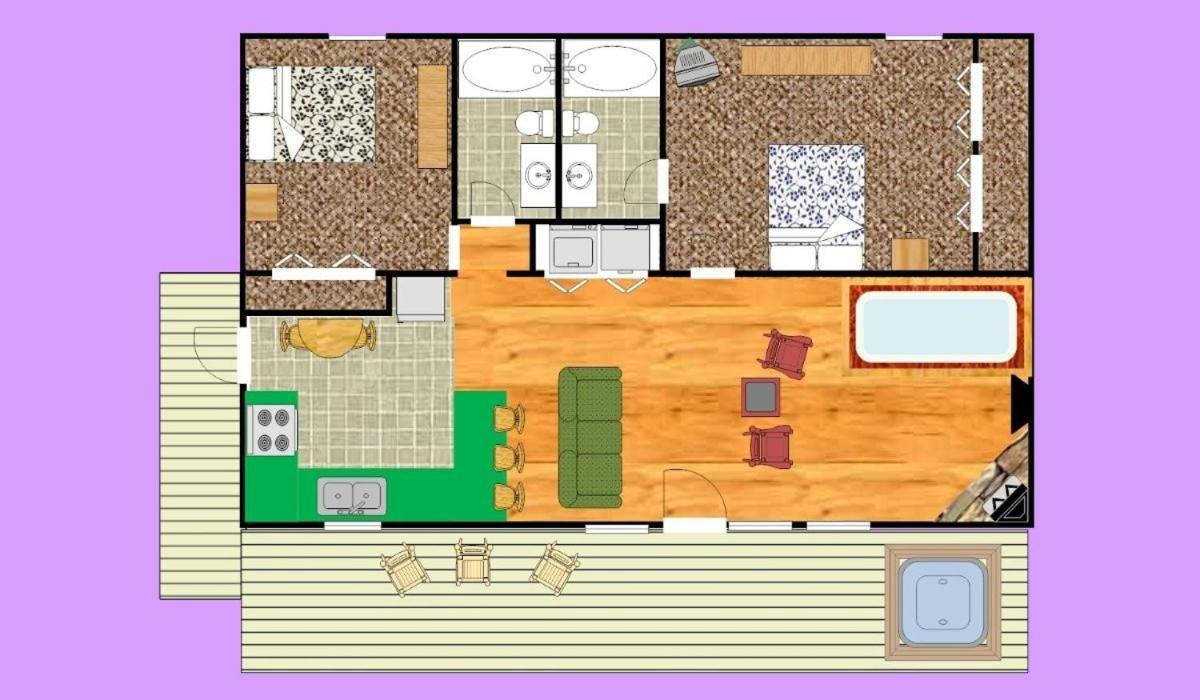 Mountain Dew - 2 Bedrooms, 2 Baths, Sleeps 4 Holiday home Gatlinburg