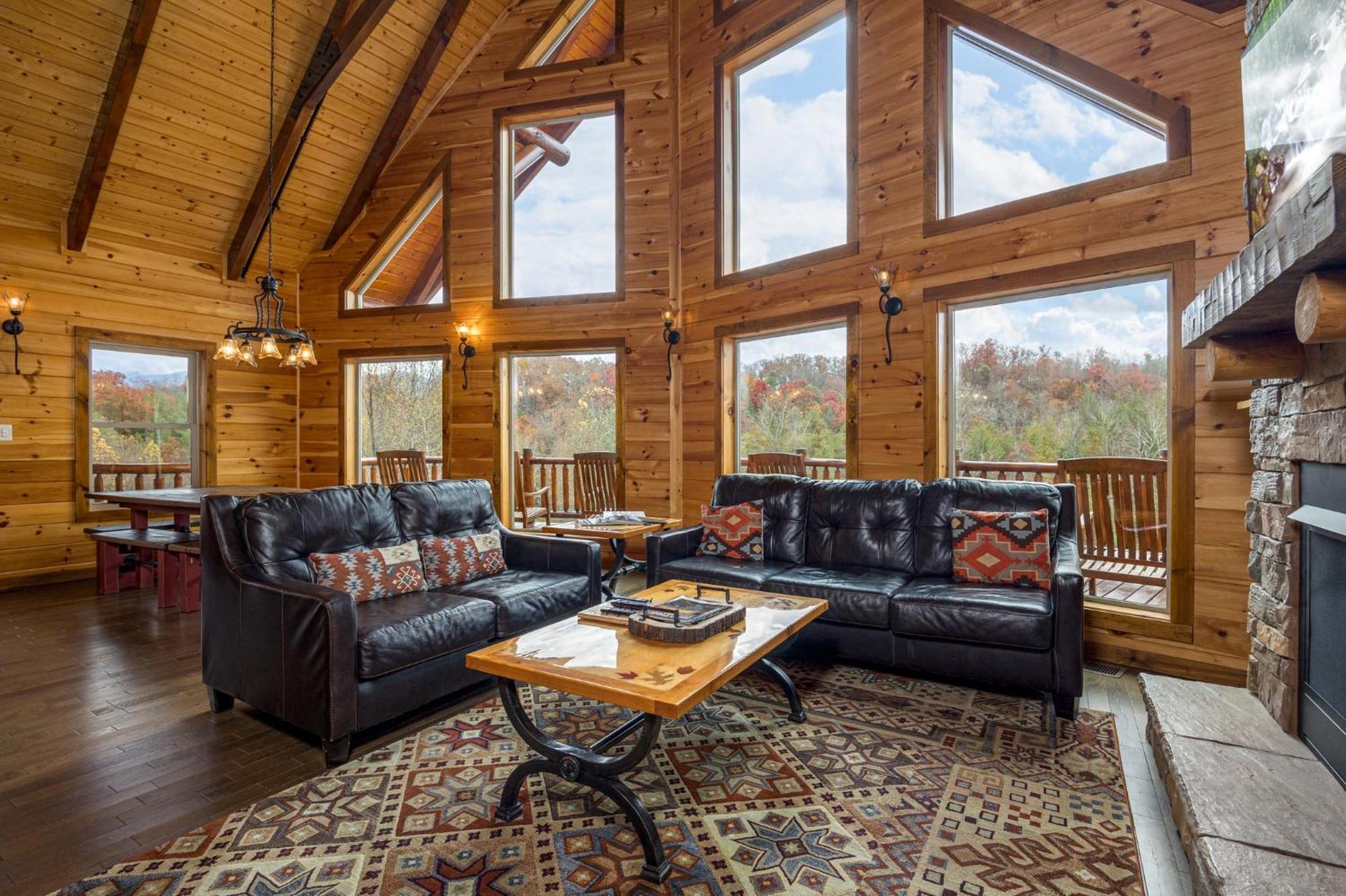Holiday home Ridge View Nature And Mountain View - Hot Tub - Firepit - Yard - Games