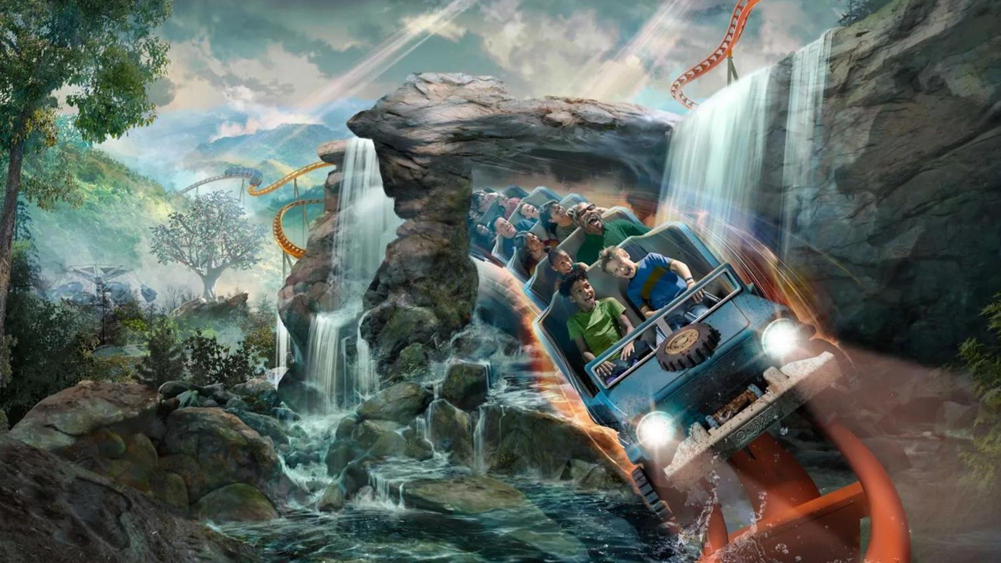 Smoky Mountain Plunge By Eden Crest * Gatlinburg