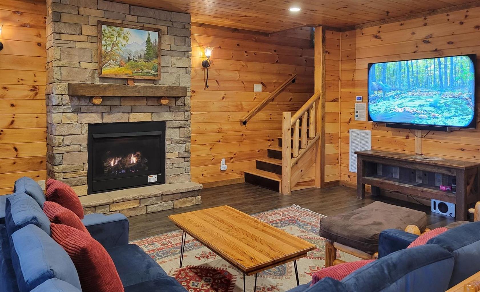 Holiday home Ridge View Nature And Mountain View - Hot Tub - Firepit - Yard - Games