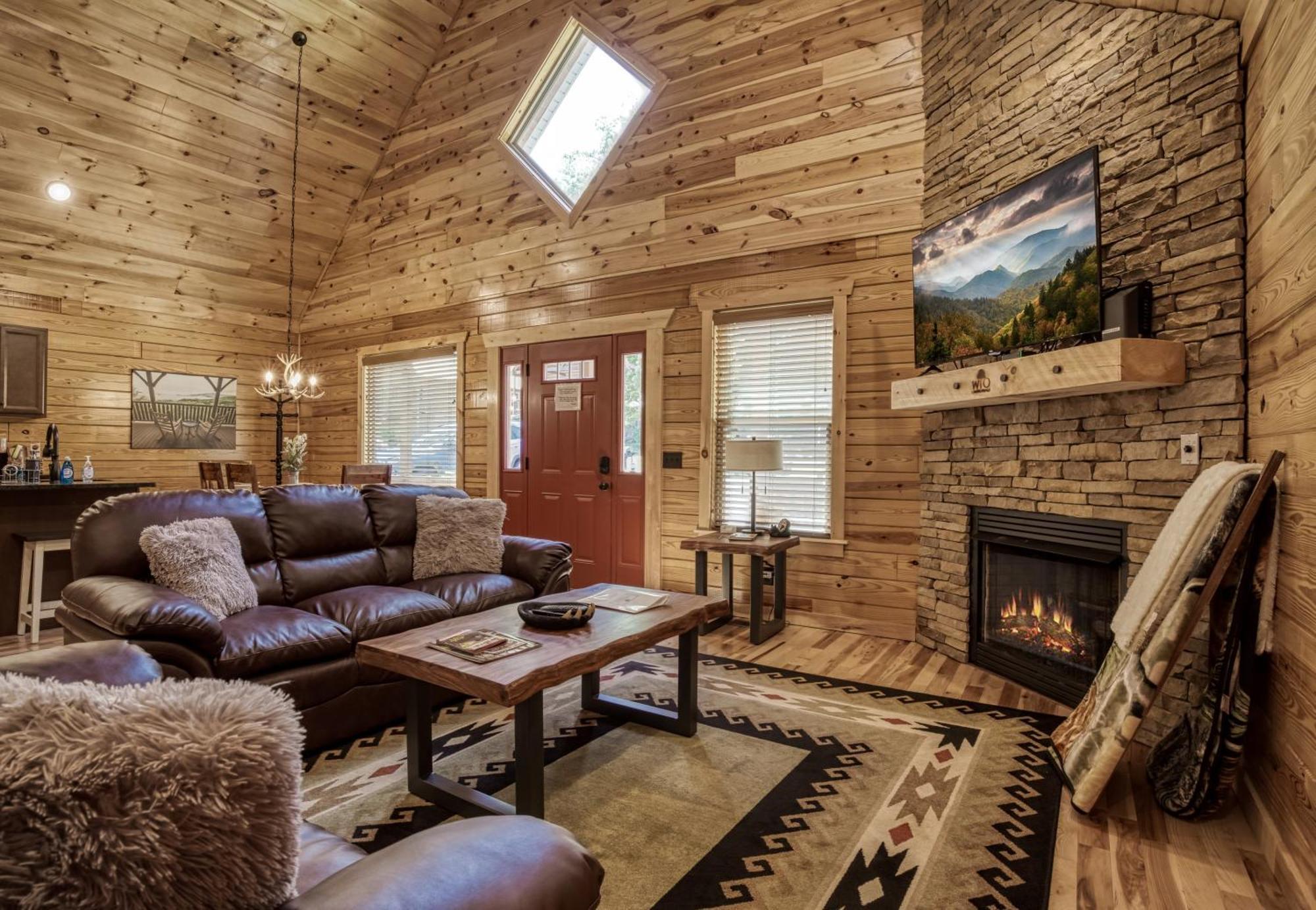 Holiday home Cozy Log Cabin, Hot Tub, Pool Table, Pool Access