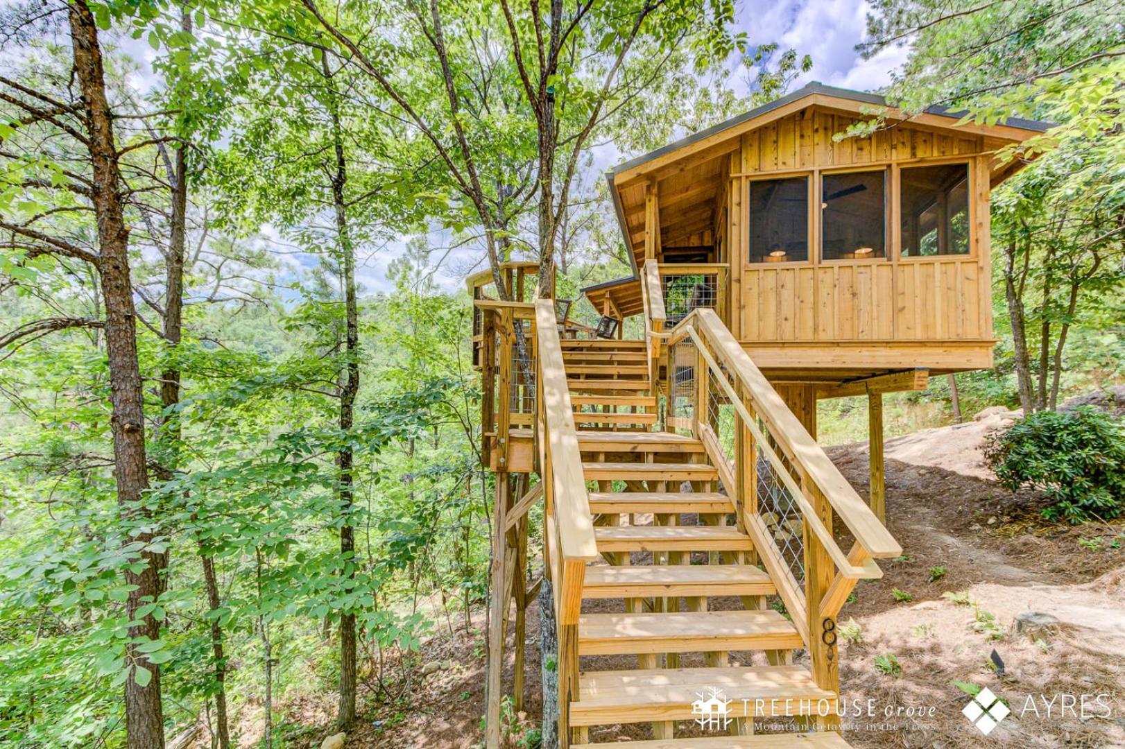 The Cottonwood In Treehouse Grove At Norton Creek Gatlinburg