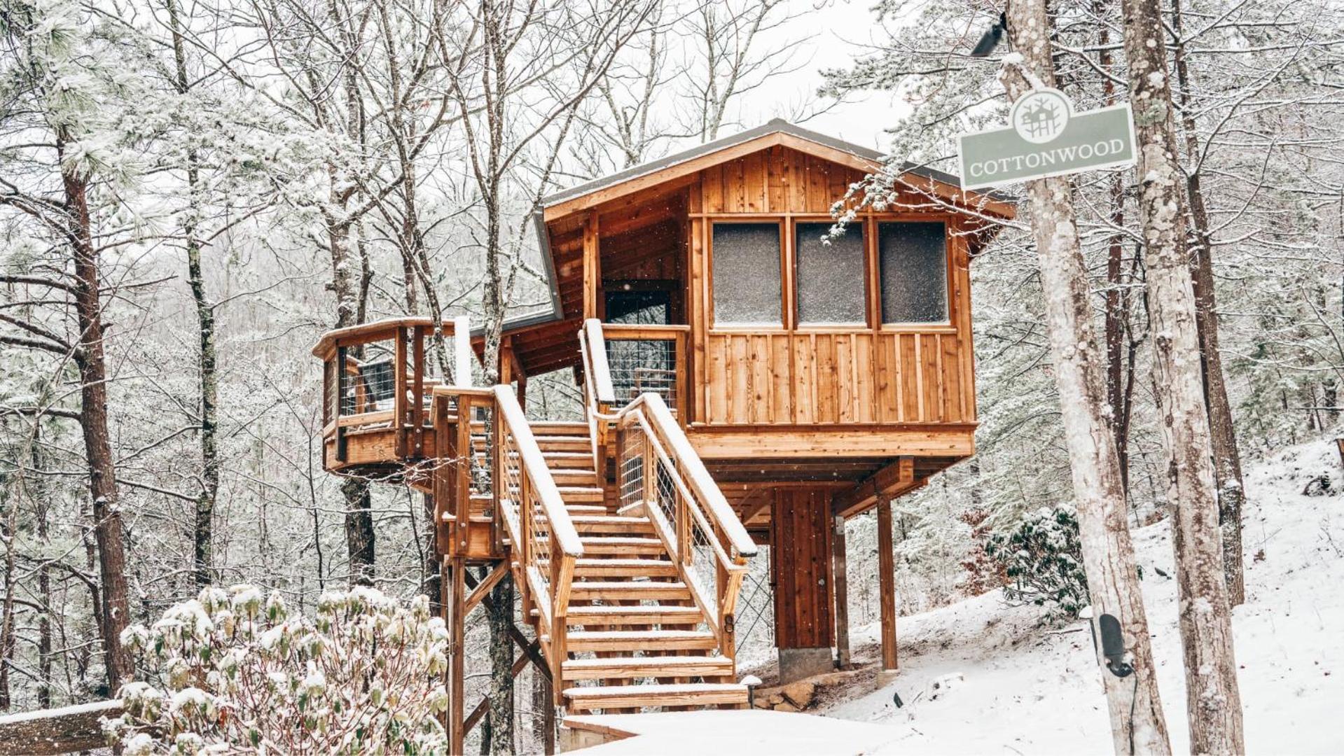 The Cottonwood In Treehouse Grove At Norton Creek Holiday home