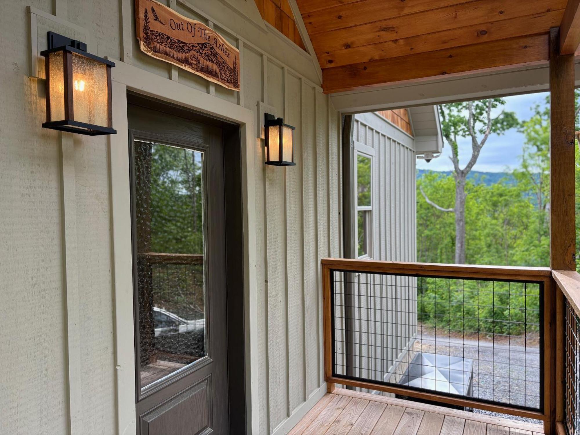 Out Of The Ashes Is A Brand New 3 Bedroom With High End Touches, Hot Tub, And A Mountain View! *